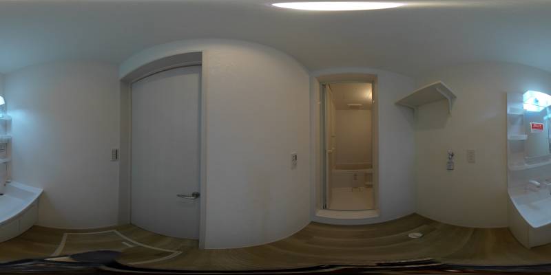 パノラマ画像洗面所