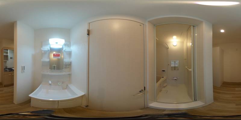 パノラマ画像洗面所