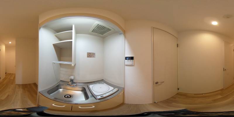 パノラマ画像キッチン