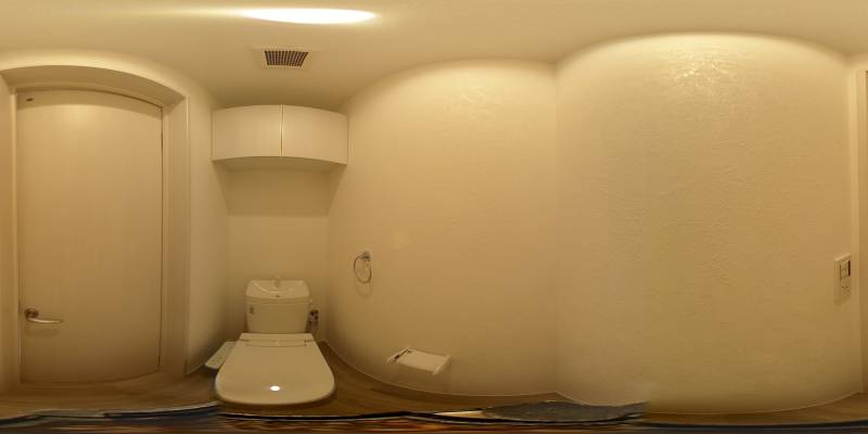 パノラマ画像トイレ