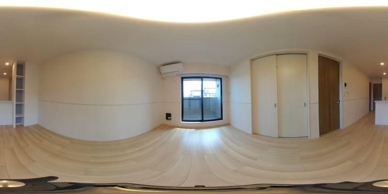 パノラマ画像リビング