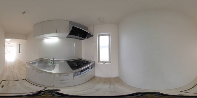 パノラマ画像キッチン