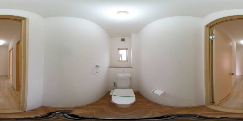 パノラマ画像トイレ