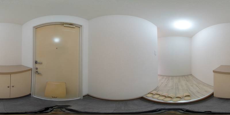 パノラマ画像玄関