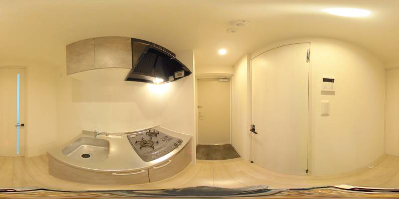 パノラマ画像キッチン