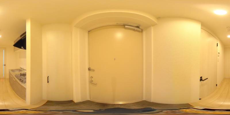 パノラマ画像玄関