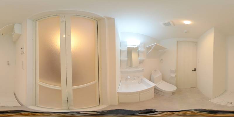 パノラマ画像洗面所