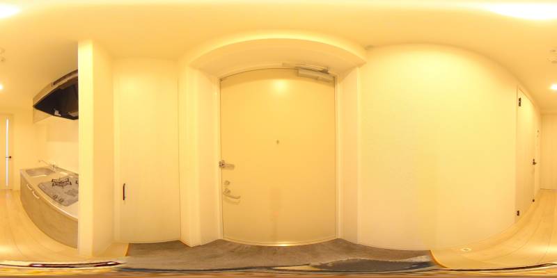 パノラマ画像玄関