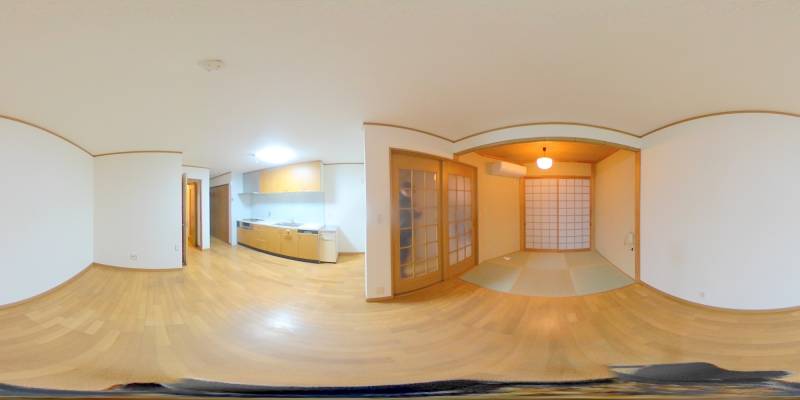 パノラマ画像ダイニング