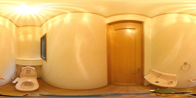 パノラマ画像トイレ