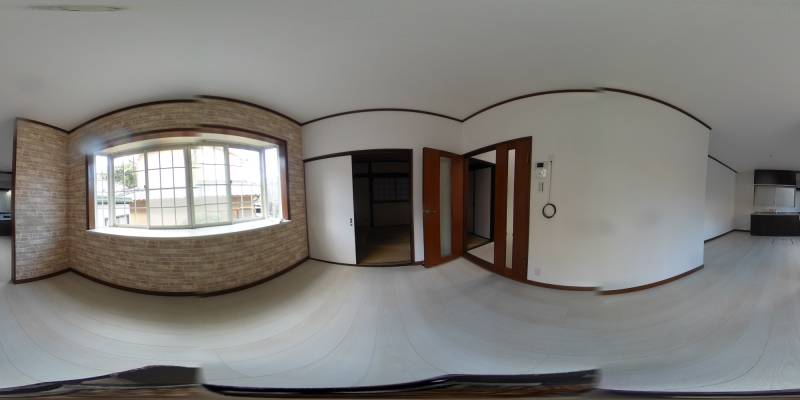 パノラマ画像リビング