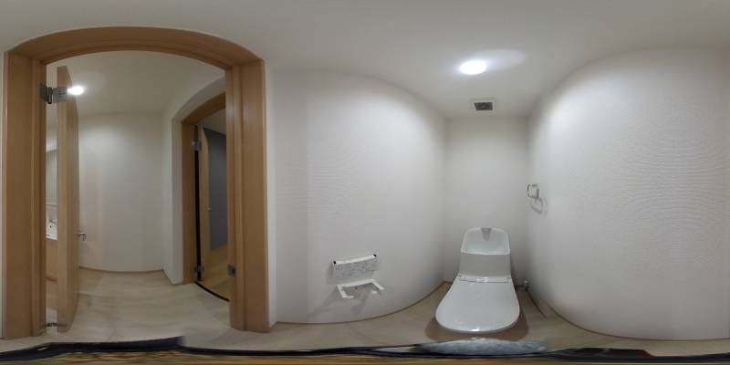 パノラマ画像トイレ