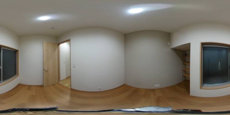 パノラマ画像洋室