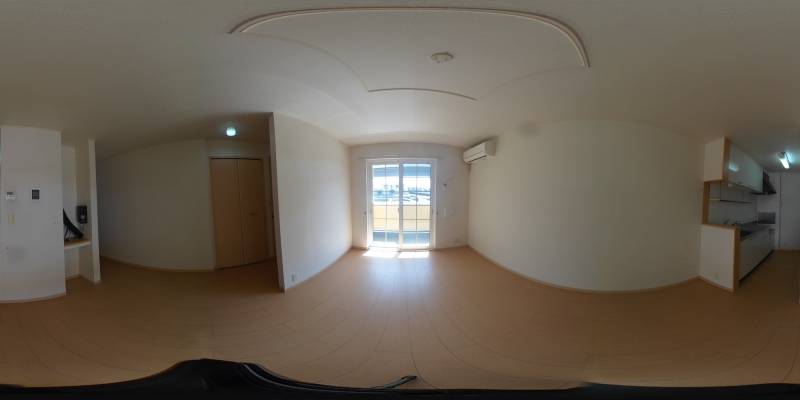 パノラマ画像リビング