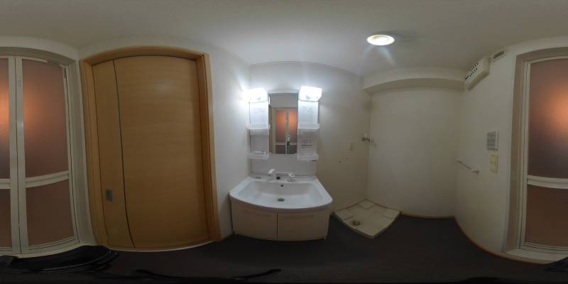 パノラマ画像洗面所