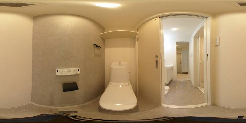 パノラマ画像トイレ