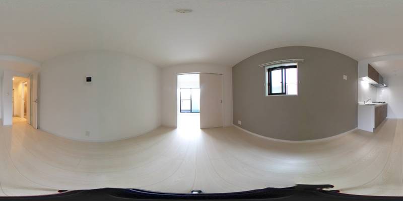 パノラマ画像リビング