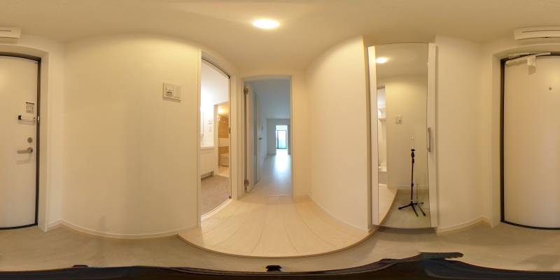 パノラマ画像玄関