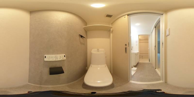 パノラマ画像トイレ