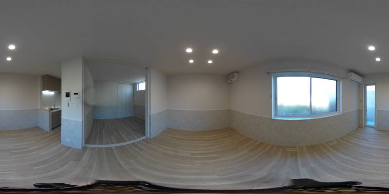 パノラマ画像リビング