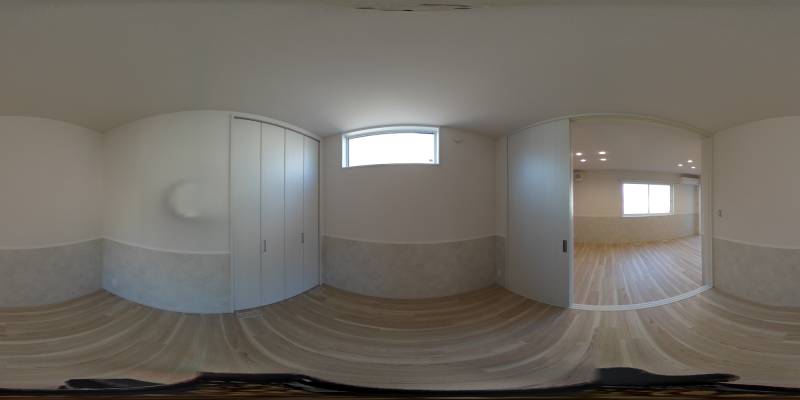 パノラマ画像洋室