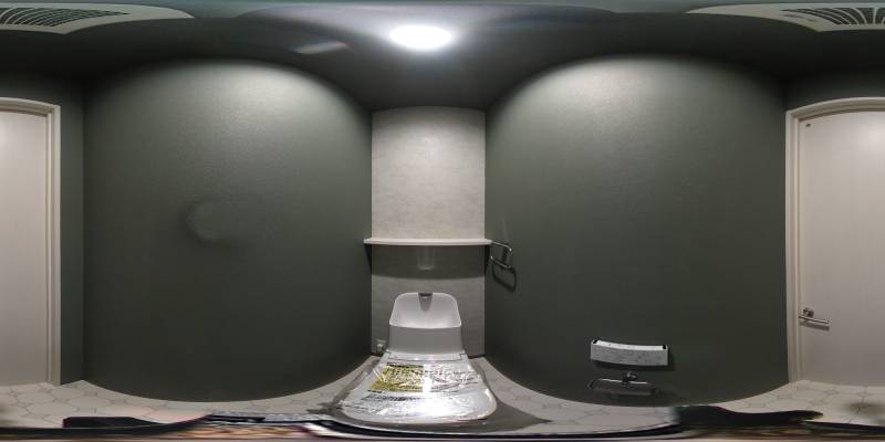 パノラマ画像トイレ