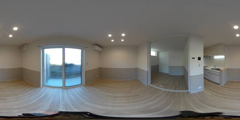 パノラマ画像リビング