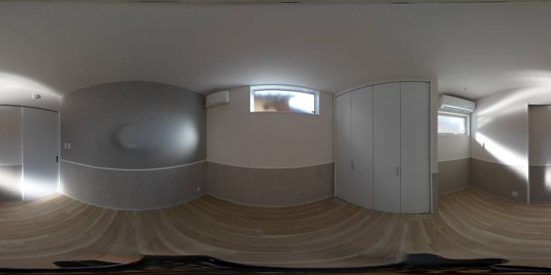 パノラマ画像洋室