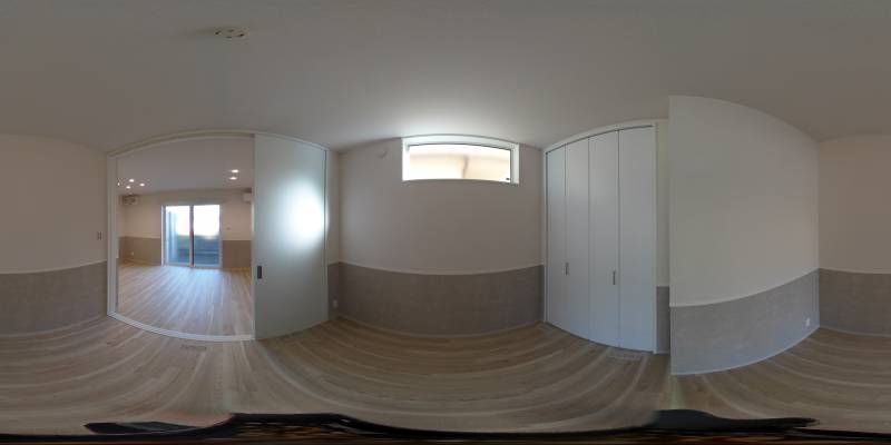 パノラマ画像洋室