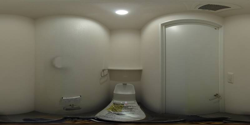 パノラマ画像トイレ