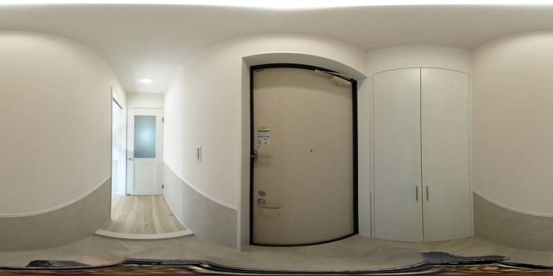 パノラマ画像玄関