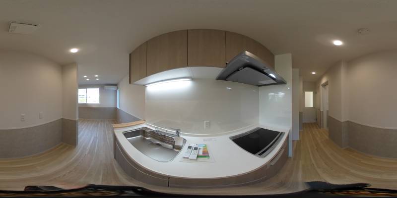 パノラマ画像キッチン