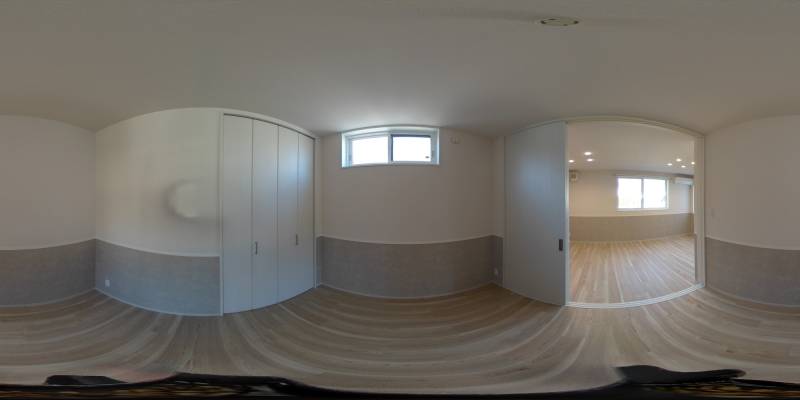 パノラマ画像洋室