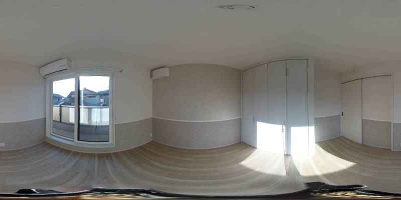 パノラマ画像洋室