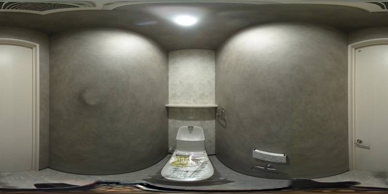 パノラマ画像トイレ