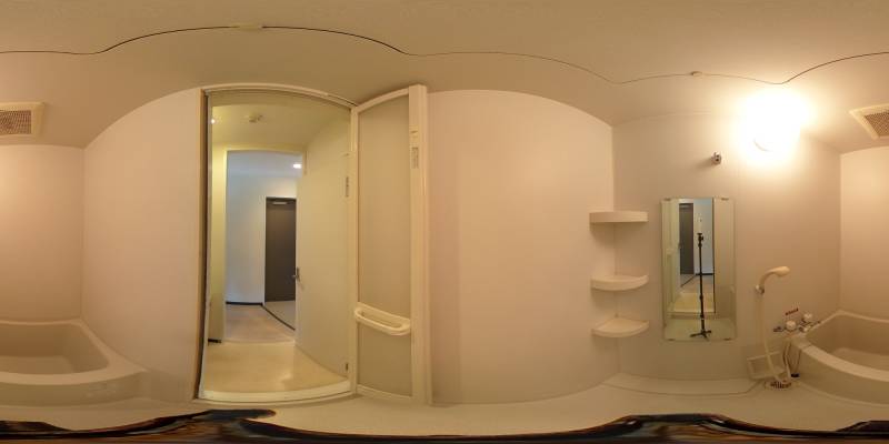 パノラマ画像バスルーム