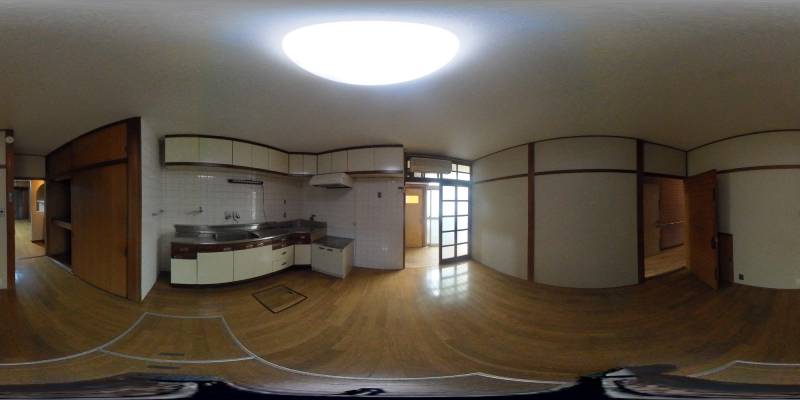 パノラマ画像リビング