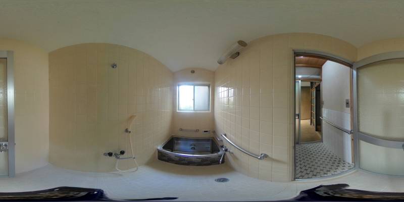 パノラマ画像バスルーム