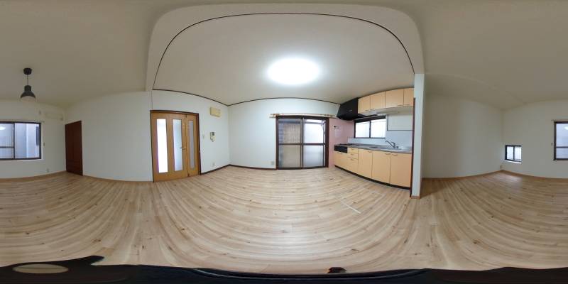 パノラマ画像リビング