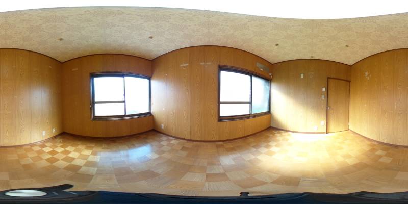 パノラマ画像洋室