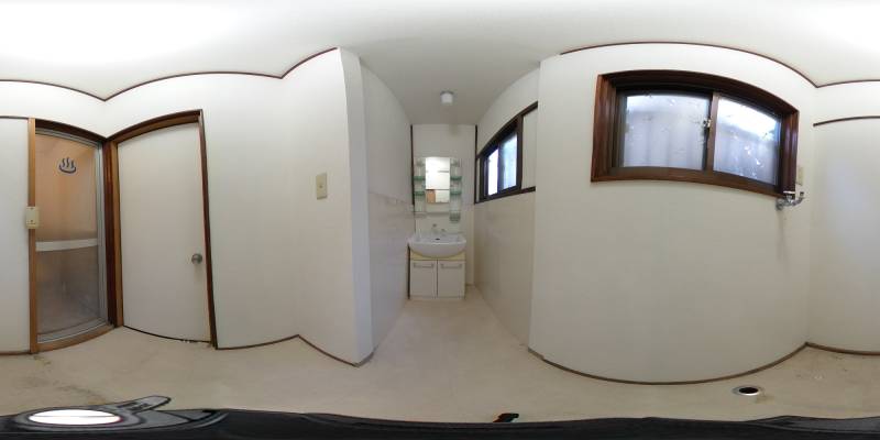 パノラマ画像洗面所