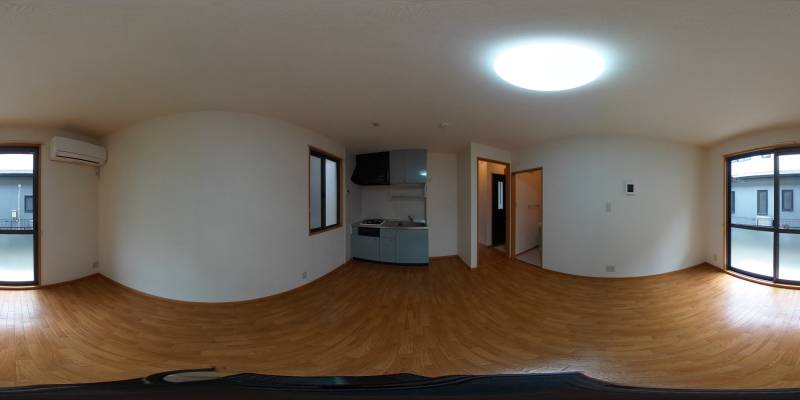 パノラマ画像リビング