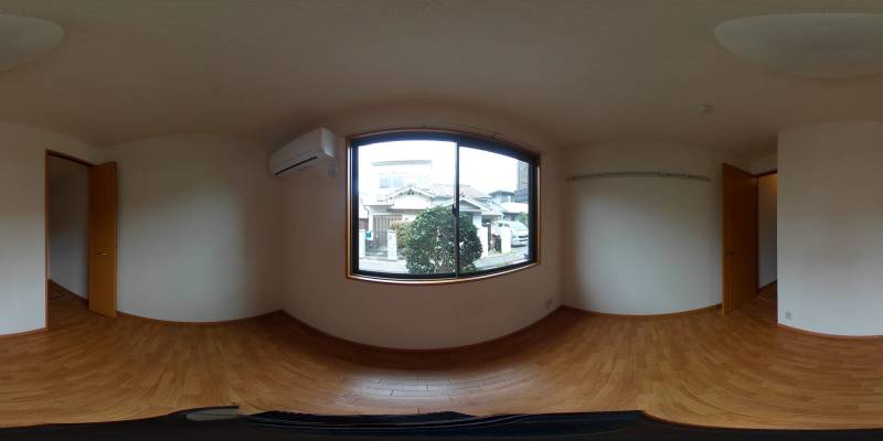 パノラマ画像洋室