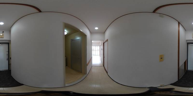 パノラマ画像玄関