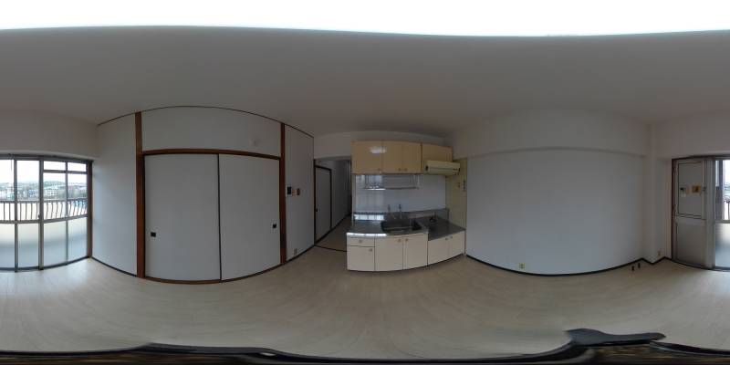 パノラマ画像リビング