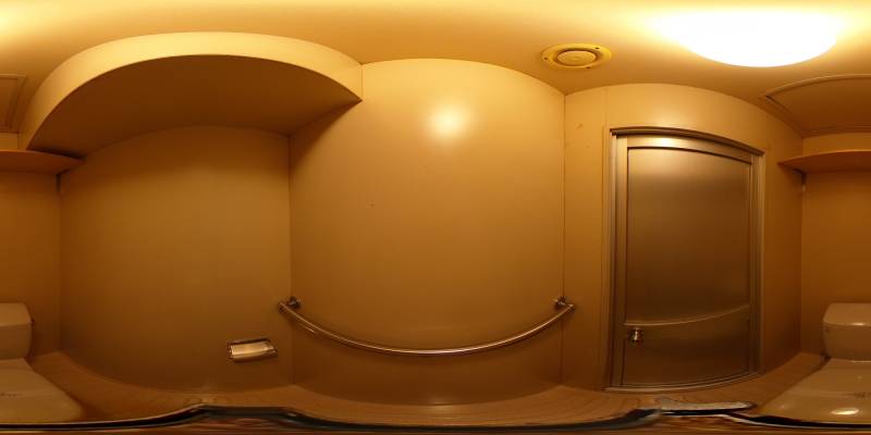 パノラマ画像トイレ