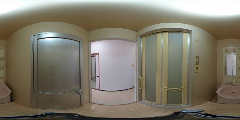 パノラマ画像洗面所