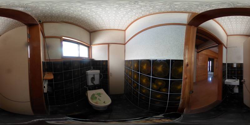 パノラマ画像トイレ