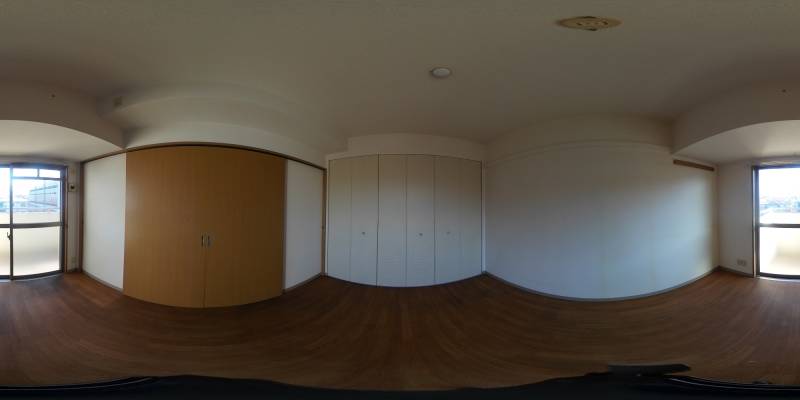 パノラマ画像洋室