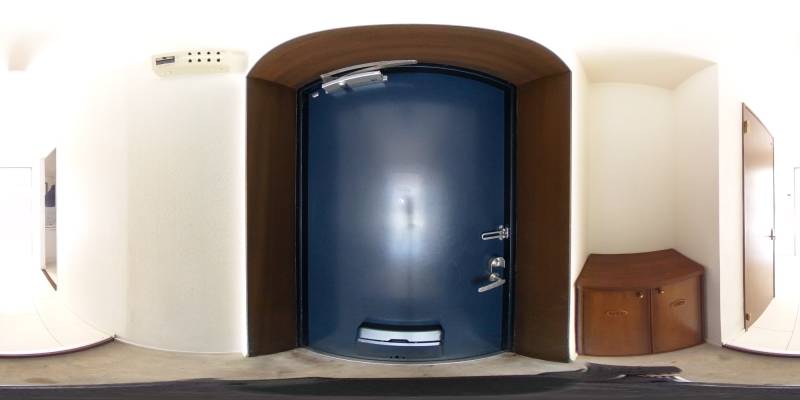 パノラマ画像玄関